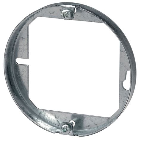 4 round electrical box extension|4 inch round extension ring.